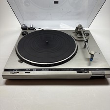 Vintage Technics SL-D20 Direct Drive Automatic Turntable with Dust Cover TESTED picture