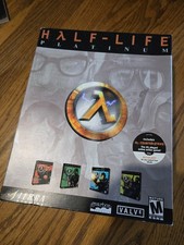 HALF-LIFE PLATINUM COLLECTION 2001 PC CD-Rom Big Box Video Game NEW SEALED RARE picture