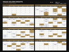 2026-27 NHL MAGNETIC Schedules WITH GLOSSY Finish, ALL 32 TEAMS picture