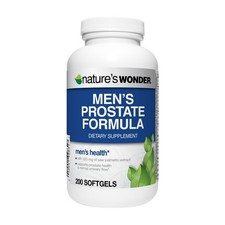 Nature's Wonder Men's Prostate Formula with Saw 200 Count (Pack of 1) picture