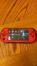 Sony PSP 3000 Radiant Red - CFW UMD Region Free w/ Charger Clear Case 32GB picture