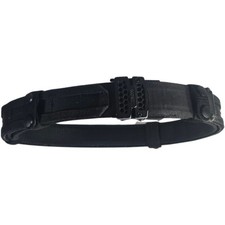 KORE Essentials Black Tactical Duty Single Belt Set 4 Keepers Up to 38 in picture