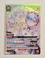 Union Arena Re: Zero Starting Life in Another World Rem Super Rare 2 Star picture