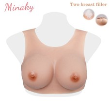Realistic Breast Forms Silicone Fake Boobs B-G Cup For Crossdresser Drag Queen picture