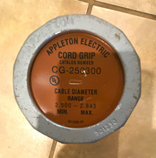 Appleton Electric Cord Grip CG-250300 Threaded Metal Gray 500MCM 2.500–2.843 (3) picture