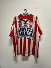 jersey Junior de Barranquilla 1995 #9 Matchworn Valenciano Talle L (59 x 72 cm) picture
