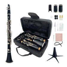 New Bb Clarinets Kit for Beginners Ebonite Professional Clarinet with Hard Case picture