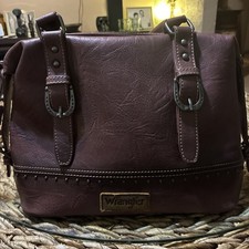 Wrangler Buckle Classic Barrel Purse Western Women's Designer Bag picture