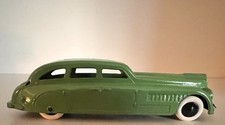 1930's TOOTSIETOY - JUMBO 6-INCH TORPEDO SEDAN- VG 1940's CAR -HARD-TO-FIND picture