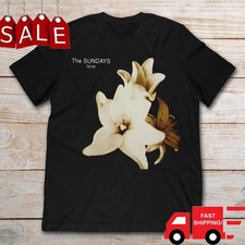 Retro The SUNDAYS Love Shirt Black Unisex Short Sleeve S-2345XL picture