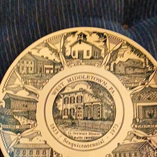 Kettlesprings Kilns West Middletown PA 1973 Plate Ceramic Transferware 2376-SB picture