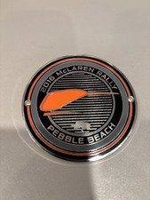 McLaren 2013 Pebble Beach Owners Rally Participants Plaque picture