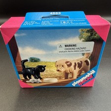New Vintage Sealed 1999 Playmobil Special Dog, Cat & Mouse 4563 picture