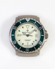 Zodiac Rare NOS 36mm Professional 200m Diving Watch Head with Luminous Dial picture