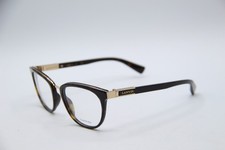 NEW LANVIN VLN079 COL.0722 HAVANA GOLD AUTHENTIC EYEGLASSES 49-20 picture