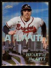 2022 Topps Chrome Freddie Freeman Heart of the City #HOC-5 picture