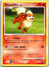 Growlithe Common Rising Rivals 63/111 NM picture
