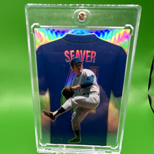 Topps Tom Seaver New York Mets #41 Refractor Baseball Trading Card picture