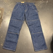 Patagonia Jeans Mens 34x30 Blue Steel Forge Denim Double Knee Dyneema Workwear picture