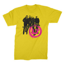 Vtg L7 Band Gift For Fans Cotton Yellow Full Size Shirt picture