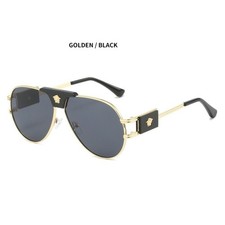 Men's Versacee Oval Sunglasses Windproof outdoor riding fashion glasses with Box picture