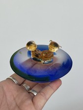 Liuli Crystal Figurine Signed picture