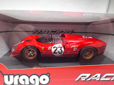 Bburago Racing 1:24 Ferrari 330 P4 Daytona 1967 Red #23 Diecast Unopened picture