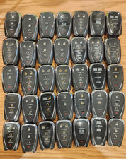 LOT OF 35 CHEVROLET CHEVY SMART KEYS REMOTES FOBS OEM USED LOCKSMITH WORN picture