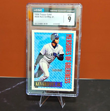 Ken Griffey Jr Topps 1994 Gold #606  Measures of Greatness CGC 9 picture