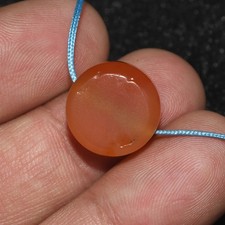 Genuine Ancient Tibetan Himalayan Carnelian Stone Bead in good Condition picture