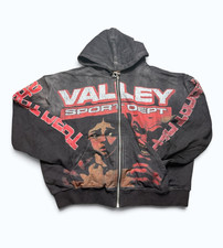 Vale Forever Devils Advocate Full Zip Hoodie Vintage Black picture