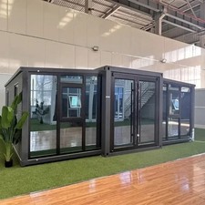 Expandable Container House China 20 40Ft Luxury Model House Prefabricated Modula picture