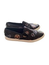 Loudmouth SAM Sugar Skulls Women’s Slip On Shoes Size 6M picture