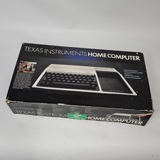 Vintage Texas Instruments TI-99/4A Home Computer Tested In Box & Foam picture