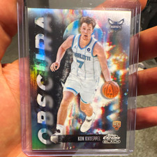 Kon Knueppel RC Topps Chrome Black Obscura OB-14 Hornets 2025-26 picture