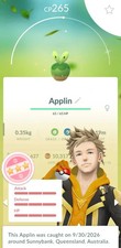 ✨ Shiny Applin ✨ 2026 Pokemon Go Catch on Your Acc - Shundo or Any IVs picture
