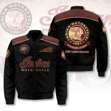 Indian Motorcycle 125th Anniversary 3D Bomber Jacket picture