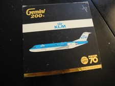 Retired RARE Gemini 200 FOKKER 70 KLM, Orig Version, 1:200 picture