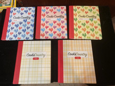 Lot of 5 - Cook’s Country Annuals Recipe Hardcover Books 2009,10,19,20,2021 EX picture