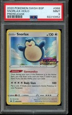 PSA 9 MINT Pokemon Snorlax Vivid Voltage Prerelease Promo Holo SWSH068 picture