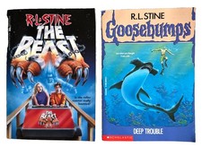 Lot Of 2 Goosebumps Paperback Books R.L. Stine Vintage Scholastic Inc Mid 90s picture