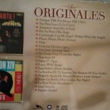 Los Ovnis,Peerless Los Originales Vol. 2 compilation CD 2014 Spanish picture