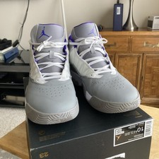 Size 10.5 - Jordan Stay Loyal White Particle Grey Indigo EUC DB2884-101 picture