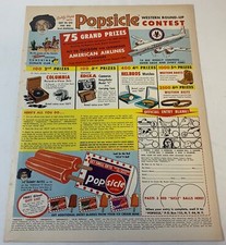1956 Popsicle ad page ~ GABBY HAYES picture