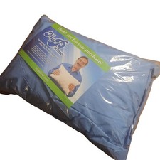 MyPillow Classic Standard Bed Pillow Blue Cover 11x15 Comfort Made in USA New picture