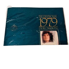 Vintage 1979 Penthouse Desk Calendar Adult Magazine Collectible Retro Ephemera picture