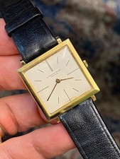 Audemars Piguet vintage Carrè 18k manual wind with original 18k buckle and box picture
