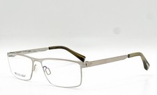 NEW CODY AIR LU BAN BS BRUSHED SILVER AUTHENTIC EYEGLASSES 54-16 picture