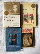 Doris Lessing 4 Book Lot: Golden Notebook-Good Terrorist-Alfred & Emily & Habit picture