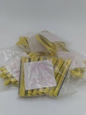 Lot Of 5 NEW Morris Flamingo Multigrip Cold Wave Perm Rods Button Ends picture